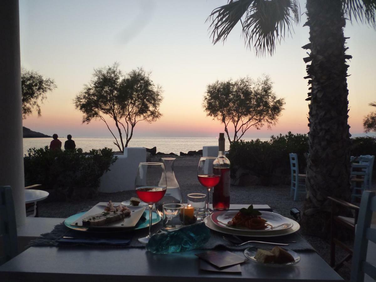 Oklaca Patmos Beach Rooms Σκάλα Εξωτερικό φωτογραφία