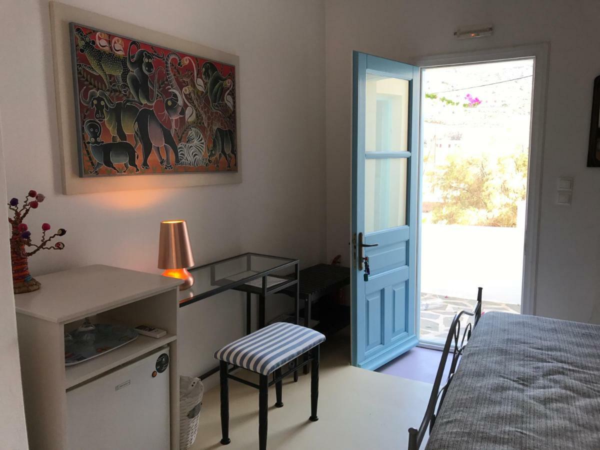 Oklaca Patmos Beach Rooms Σκάλα Εξωτερικό φωτογραφία